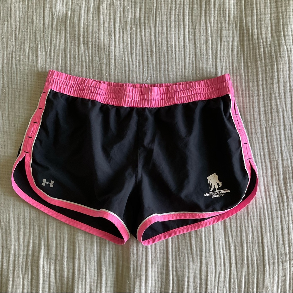 Under Armour - Black and Pink Shorts